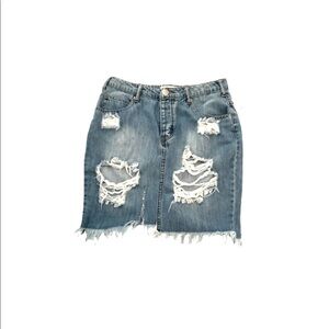 🐾 Vintage Havana denim skirt size 26” waist